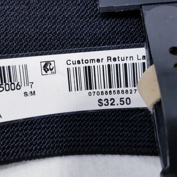 INC Vegan Black Bow Wide Stretch Belt - NWT - Picture 8 of 8